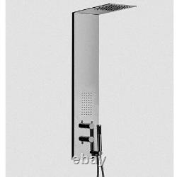 003 Stainless Shower Panel Column 3 Function Lumbar Hydro Nozzles L20xP50xH1