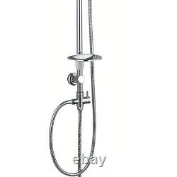 025 Brass Round Shower Column Shower