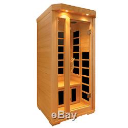 1 (one) Person Infrared Sauna With Carbon Heaters And Free Delivery