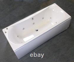 10 Jet Whirlpool Bath 17x7 Double Ended UK Manufactured Brand New