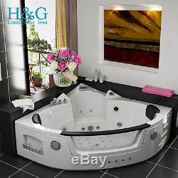 1350 Whirlpool Spa Jacuzzi Massage Luxury Corner 2 -3 person Bathtub Model 612