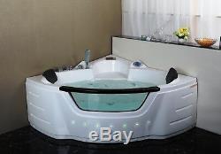 1350mm 20 Jet Whirlpool Bath Shower Air Spa Jacuzzis Massage Corner 2 person