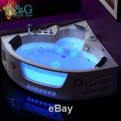 1350mm Whirlpool Shower Spa Jacuzzi Massage Corner 2 person Bathtub MODEL 6148