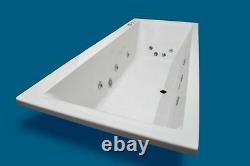 14 JET TROJAN ELITE 1700 x 750 WHIRLPOOL SPA BATH DOUBLE ENDED