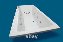 14 JET TROJAN ELITE 1700 x 750 WHIRLPOOL SPA BATH DOUBLE ENDED