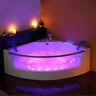 1410mm Whirlpool Shower Spa Jacuzzi Massage Corner 2 person Bathtub MODEL 6134