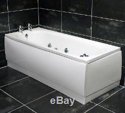 1500, 1600 or 1700mm Whirlpool jacuzzi Acrylic Spa Bath with Whirlpool & Ligh