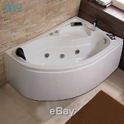 1500 Whirlpool Massage Jacuzzi Corner Bath Shower Spa Bathtub Left Or Right Hand