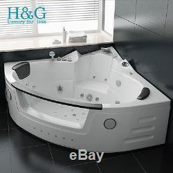 1500 Whirlpool Spa Jacuzzi Massage Luxury Corner 2 person Bathtub Model 6148