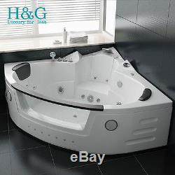 1500 Whirlpool Spa Jacuzzi Massage Luxury Corner 2 person Bathtub Model 6155