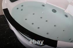 1500mm Adelaide Deluxe Electronic Corner 2 Person Whirlpool Bath & AirSpa