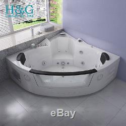 1500mm Whirlpool Corner Shower Spa Jacuzzi Massage 2 person Bathtub MODEL 6155