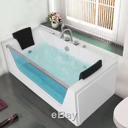 1700mm Luxury Whirlpool Bath Shower Spa 2 Person Jacuzzis Bathtub Model PROVENCE