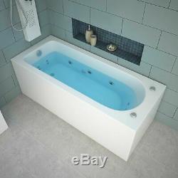 1700mm Luxury Whirlpool Rectangle Single End 13 Jest Spa Jacuzzi Bath with Waste