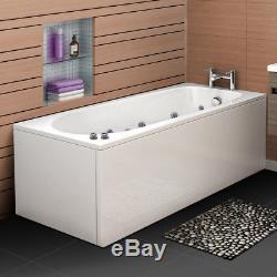 1700mm Whirlpool Bath Luxury Spa 9 or 11 Massage Jet Jacuzzis Straight Bathtub