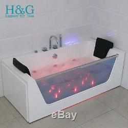1700mm Whirlpool Spa Jacuzzi Massage Luxury 2 person Bathtub Model 6180