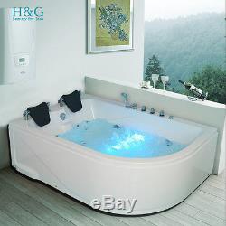 1800MM 2 person Corner Whirlpool Spa Jacuzzi Massage Luxury Bathtub NO5153L