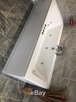 1800x800 Double Ended Bath With Air And Whirlpool System