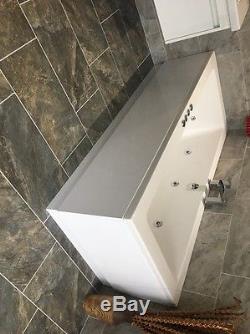 1800x800 Double Ended Bath With Air And Whirlpool System