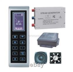 1PC 3KW Steam Generator Sauna Bath Home SPA Shower+Fan+Speaker Brand New 220V hm