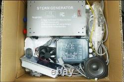 1PC 3KW Steam Generator Sauna Bath Home SPA Shower+Fan+Speaker Brand New 220V hm