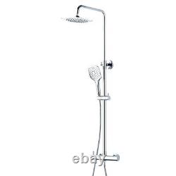 2 Function Chrome Brass Mix Equipped Shower Column