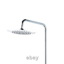2 Function Chrome Brass Mix Equipped Shower Column