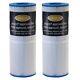 2 Jacuzzi J210 Water Filters For Hot Tub Spa Genuine Approved New Sealed 373045