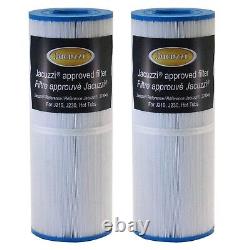 2 Jacuzzi J210 Water Filters For Hot Tub Spa Genuine Approved New Sealed 373045