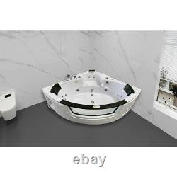 2 Person Indoor Whirlpool Bath Tub Hydro-Therapeutic Jacuzzi 1520 x 1520 x 620mm