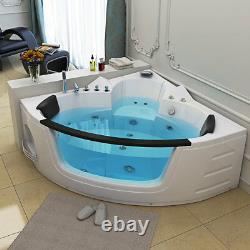 2 Person Indoor Whirlpool Bath Tub Hydro-Therapeutic Jacuzzi 1520 x 1520 x 620mm