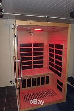 2 (two) Person Infrared Sauna With Carbon Heaters
