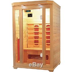 2 (two) Person Infrared Sauna With Ceramic Heaters And Free Delivery