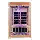 2 (two) Person Indoor Infrared Sauna With Ceramic, Carbon And Halogen Heaters