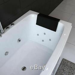 2019 Modern Whirlpool Bathtub 12 SPA Massage Jets Straight 2 person Double End