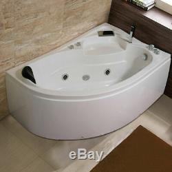 2019 New 1500MM Whirlpool Spa Jacuzzis Massage Right Corner Bathtub 1510R