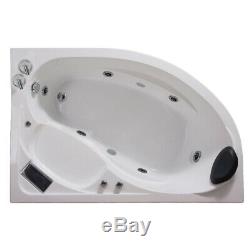 2019 New Luxury Whirlpool Corner Bath SPA Massage Right Hand Bathtub 15001000mm