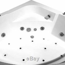 2019 New Whirlpool Bath Shower SPA Massage Jets Corner Rectangle Bathtub 6133M