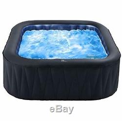 2020 MSpa Tekapo 6-Person Inflatable Hot Tub Jacuzzi Spa Square Next DayDelivery