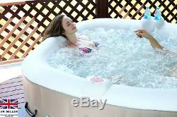 2020 NEW VERSION Inflatable Bubble Jacuzzi Spa Portable ROUND Hot Tub
