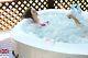 2020 NEW VERSION Inflatable Bubble Jacuzzi Spa Portable ROUND Hot Tub