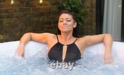 2021 Lay Z Spa Miami Black 4 People Hot Tub Jacuzzi BRAND NEW (Top Of The Range)