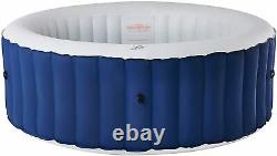 2021 MSpa Lite 4-Person (2+2) Inflatable Hot Tub Jacuzzi Bubble Spa Round