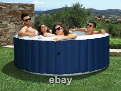 2021 Mspa Lite Round 4 Bathers Portable Inflatable Hot Tub Spa Jacuzzi Bubble UK