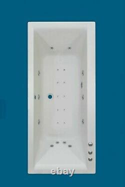 22 JET TROJAN ELITE 1700x700mm DE WHIRLPOOL SPA BATH WITH FLOW JETS