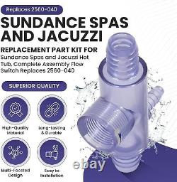 2560-040 Flow Switch Replacement Part Kit for Sundance Spas and Jacuzzi Hot Tub