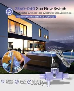 2560-040 Flow Switch Replacement Part Kit for Sundance Spas and Jacuzzi Hot Tub