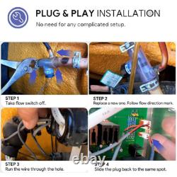 2560-040 Flow Switch for Sundance Spas, Jacuzzi Hot Tub, Sweetwater Spas Q-12DS-C2