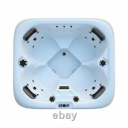 3-4 Person Luxury Outdoor Hot tub Thermostatic Spa Whirlpool Jacuzzi Jets Step