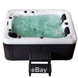 3-4Person Luxury Hot Tubs Spa Jacuzzis Whirlpool Outdoor Bathtub With 51 Jets